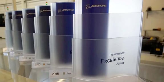 Boeing Performance Excellence Awards Presented to Baker Industries