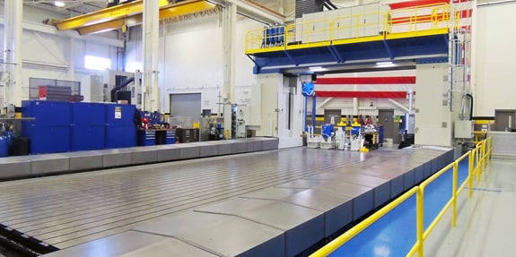 The Emco MECOF PowerMill, one of the largest 5-axis machining centers in the United States